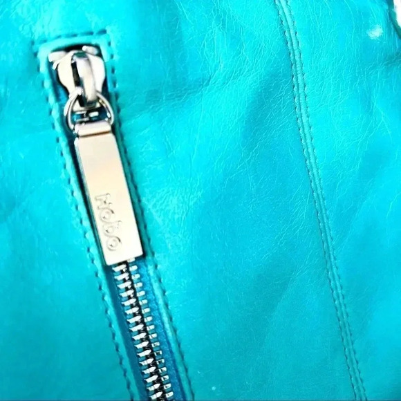 Hobo Sarah Turquoise Crossbody Bag - Picture 6 of 8